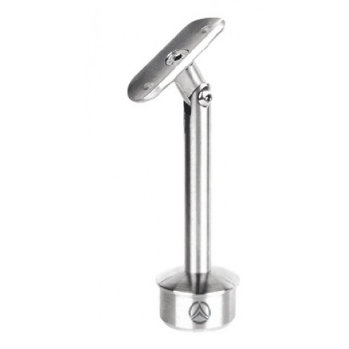 Adjustable Stem-42.4mm o/d Saddle-Tube Support for upright post 42.4mm o/d x 2.6mm-316 Satin Polished